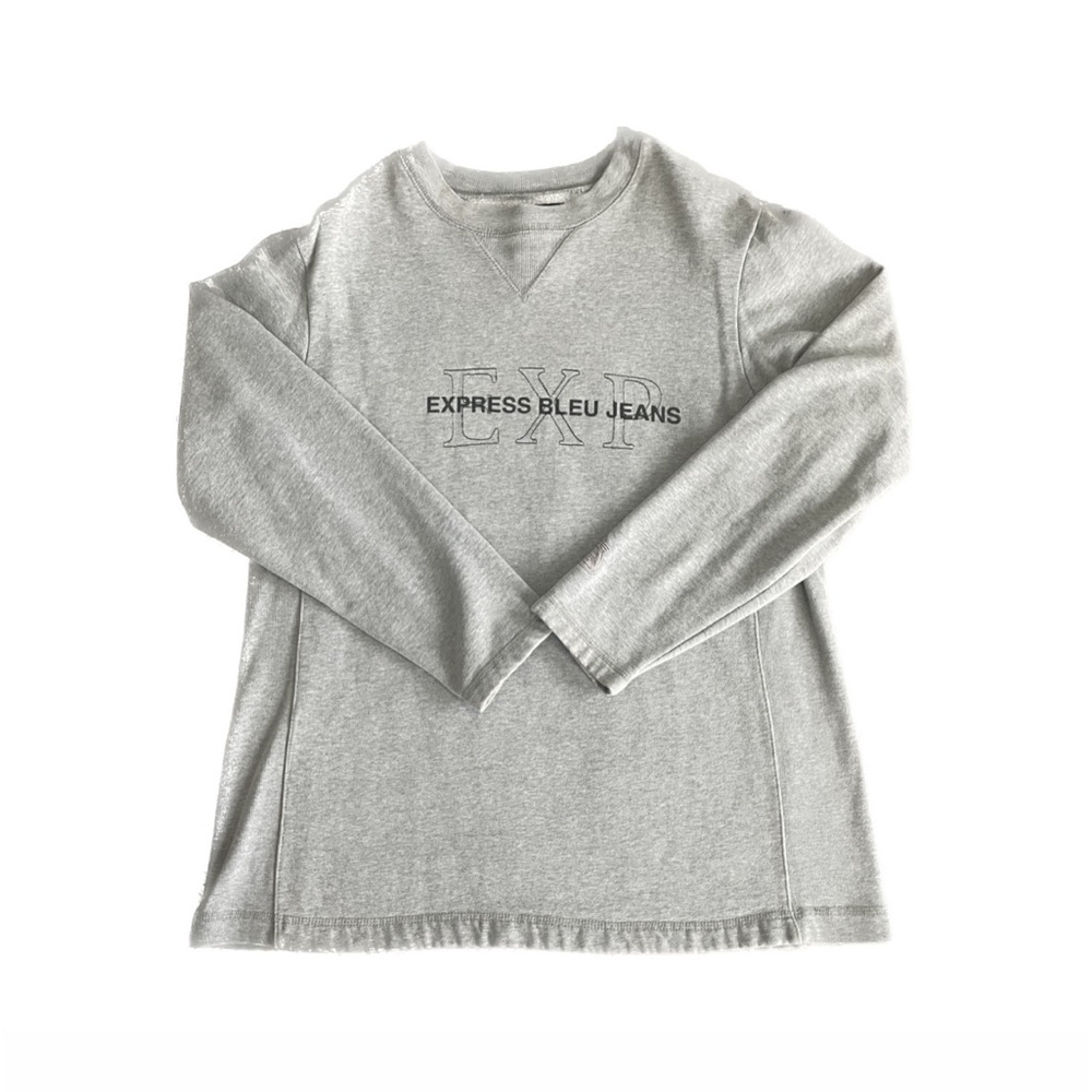 Express Small Grey Crewneck